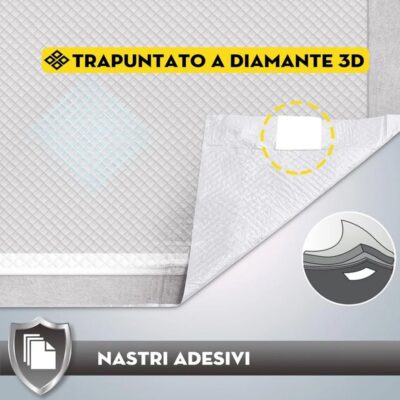 Пеленки для собак CROCI Super Nappy антиковзні 54х57 см, 10 шт — фото 2