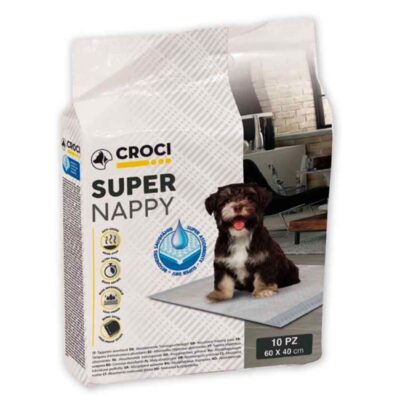 Пелюшки для собак CROCI Super Nappy 60х40 см, 10 шт/уп