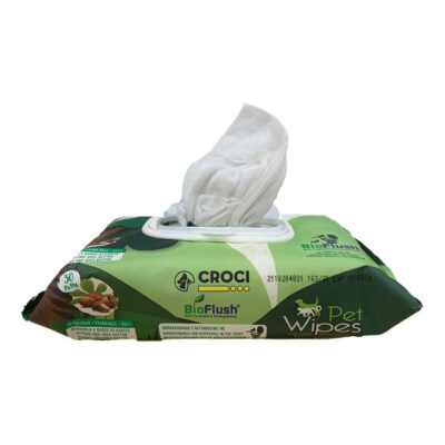 Серветки гігієнічні ECO TALC/FLOWERS (тальк+білі квіти) 30шт/уп — фото 5