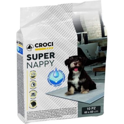 Пелюшки для собак CROCI Super Nappy 60х60 см, 10 шт/уп