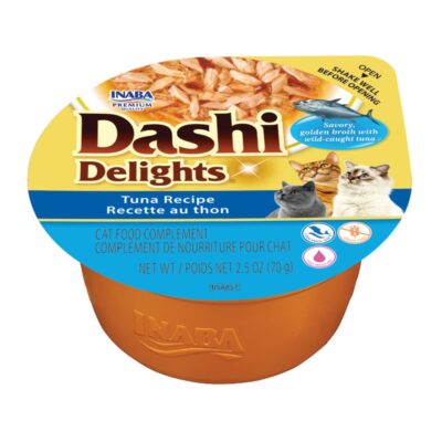 Ласощі INABA DASHI Delights для котів з тунцем, 70 г