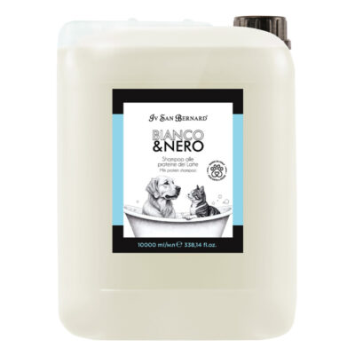 Шампунь Iv San Bernard BIANCO & NERO Latte універсальний молочний, 10 л