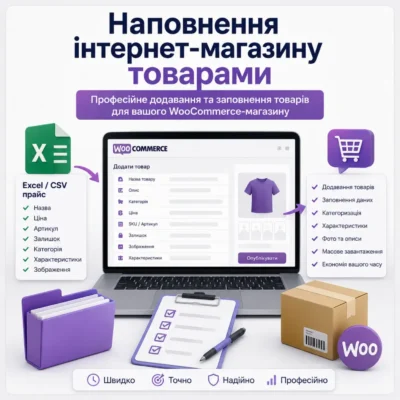 Наповнення інтернет-магазину товарами фото 2